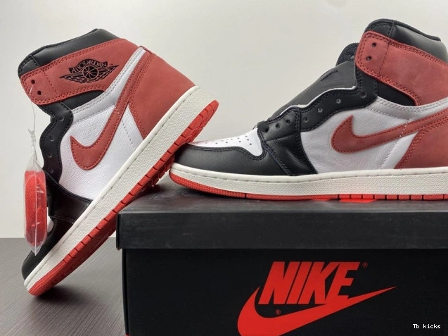 Rep TBK 1 Air Red' Jordan High 'Track Retro OG 555088-112 0801